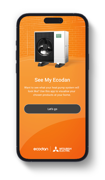 See My Ecodan app - surface detection screen